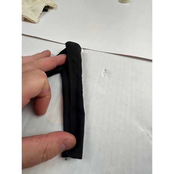 Vintage 1960s Clone Barbie Black Pants Straight Leg Doll Clothing - Picture 3 of 8